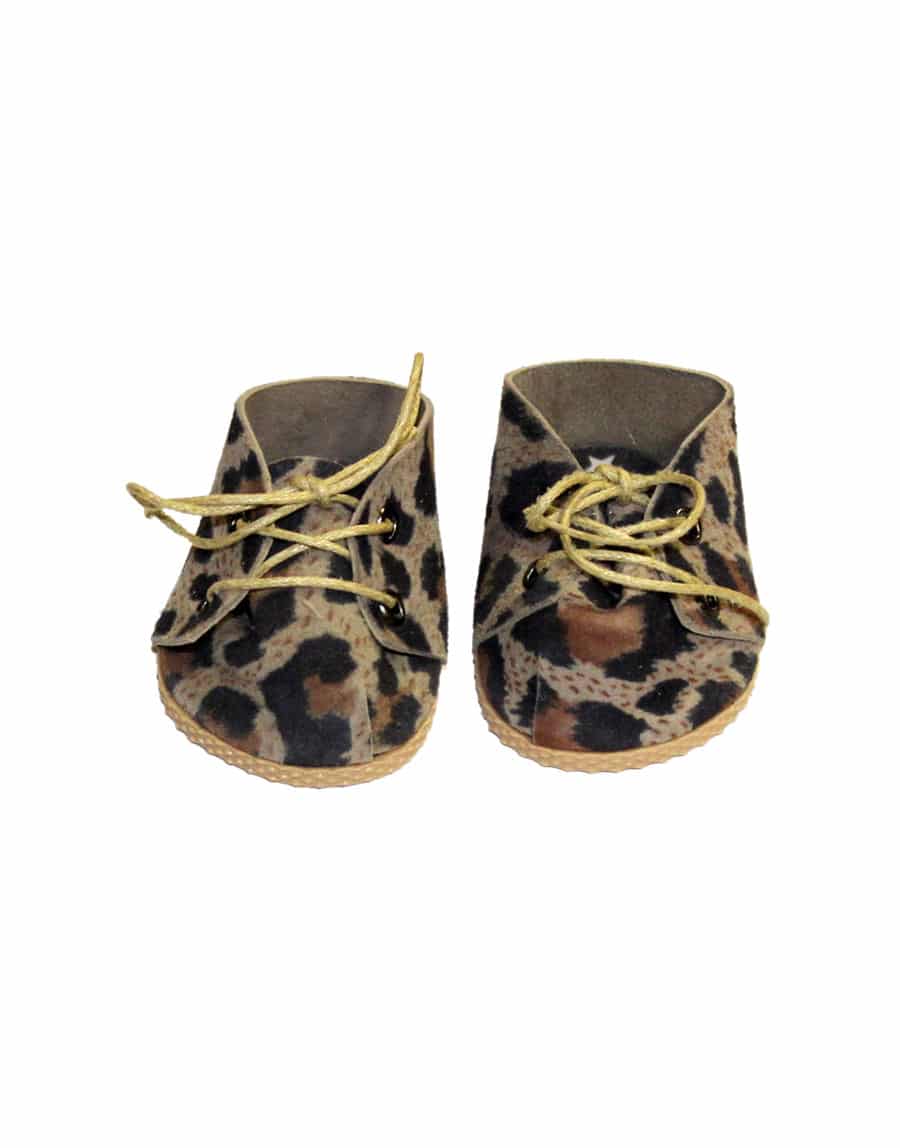 Minikane Minikane Baby Doll Shoes Leopard - Pearls & Swines