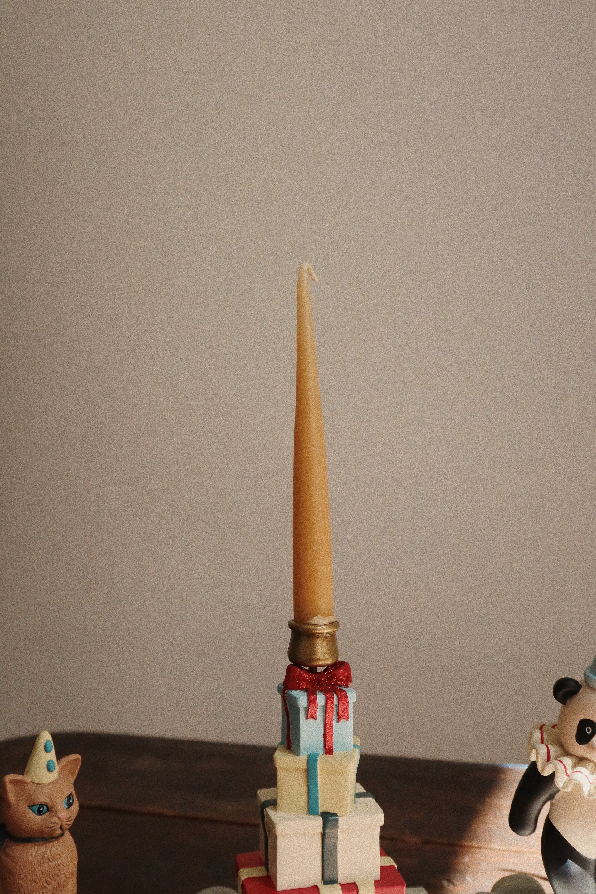 Konges Sløjd Konges Sløjd Birthday Train Candles - Nature - Pearls & Swines