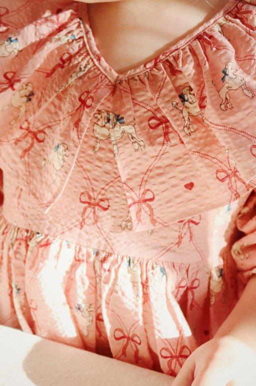 Konges Sløjd Konges Sløjd Lunella Dress - Poodle (TEST for dev!!!) - Pearls & Swines