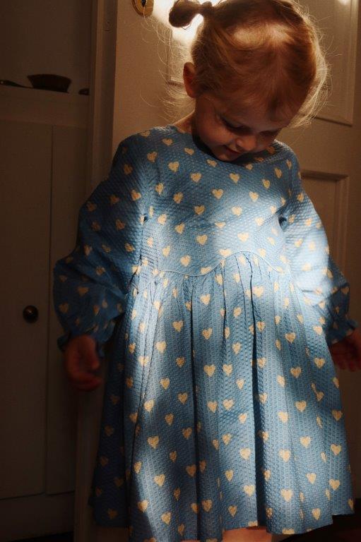 Konges Sløjd Konges Sløjd Vida Dress - Aisuru Blue - Pearls & Swines