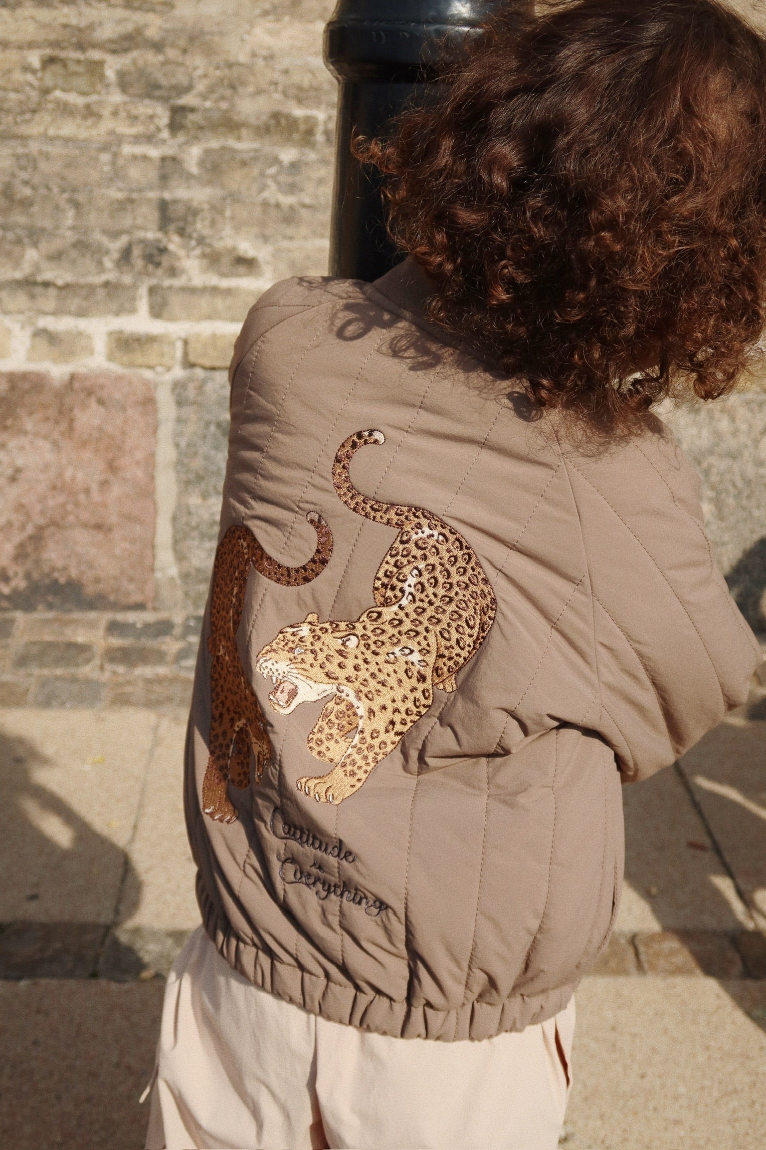 Konges Sløjd Konges Sløjd - Juno Bomber Jacket - Walnut - Pearls & Swines