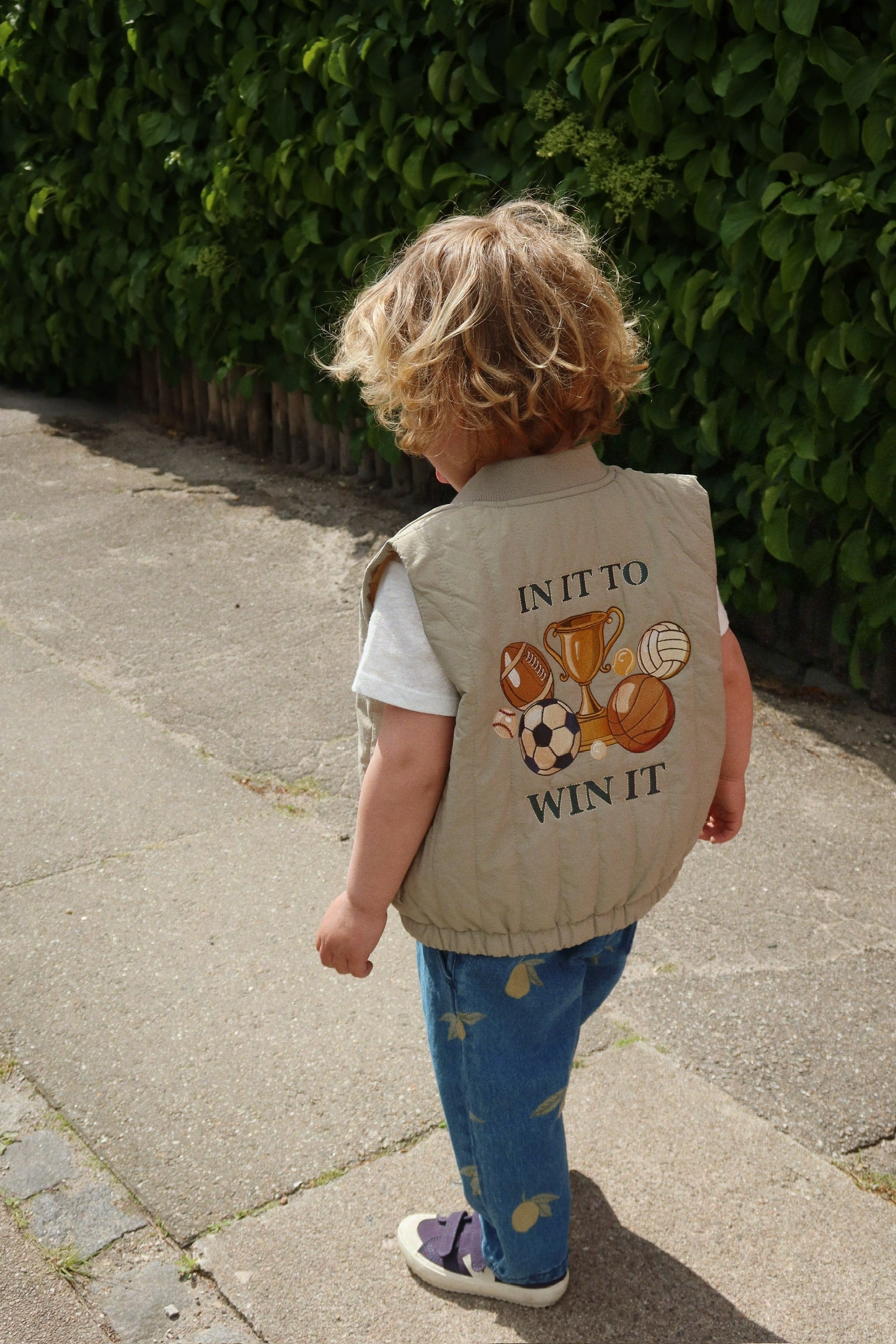 Konges Sløjd Konges Sløjd - Juno Vest - I'm Game Laurel Oak - Pearls & Swines