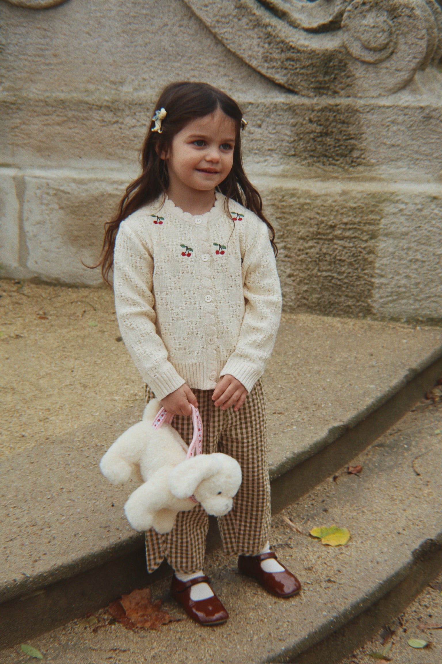 Konges Sløjd Konges Sløjd - Cocolo Cardigan - Buttercream - Pearls & Swines