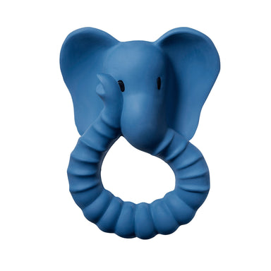 Natruba Natruba Teether Elephant - Blue - Pearls & Swines