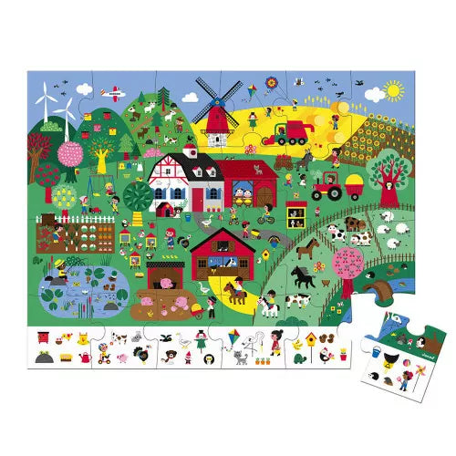 Janod - Puzzle - The Farm
