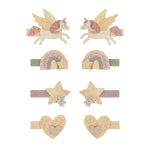 Mimi & Lula Mimi en Lula - mini clips- Flying unicorns - Pearls & Swines