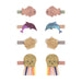Mimi & Lula Mimi en Lula - mini clips- Sealife - Pearls & Swines