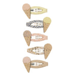 Mimi & Lula Mimi en Lula - mini clips- Ice cream - Pearls & Swines