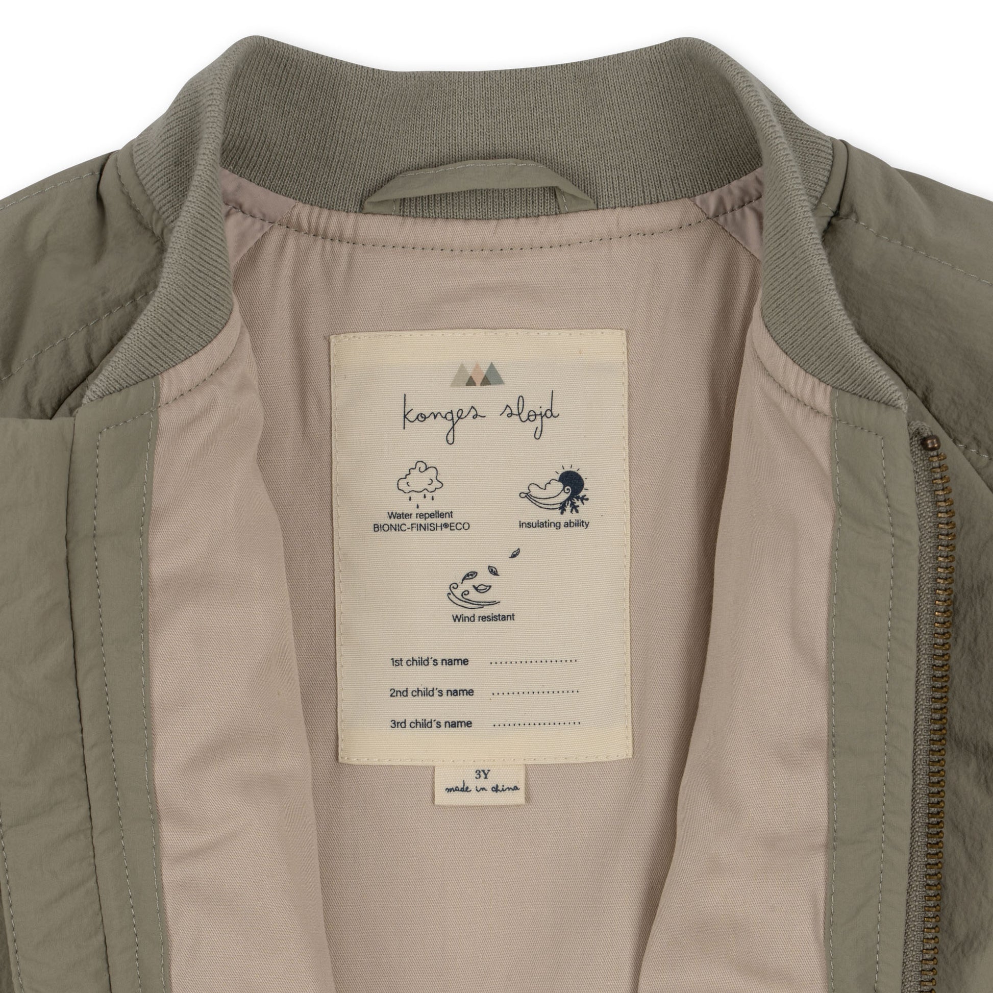 Konges Sløjd Konges Sløjd - Juno Bomber Jacket - Laurel Oak - Pearls & Swines