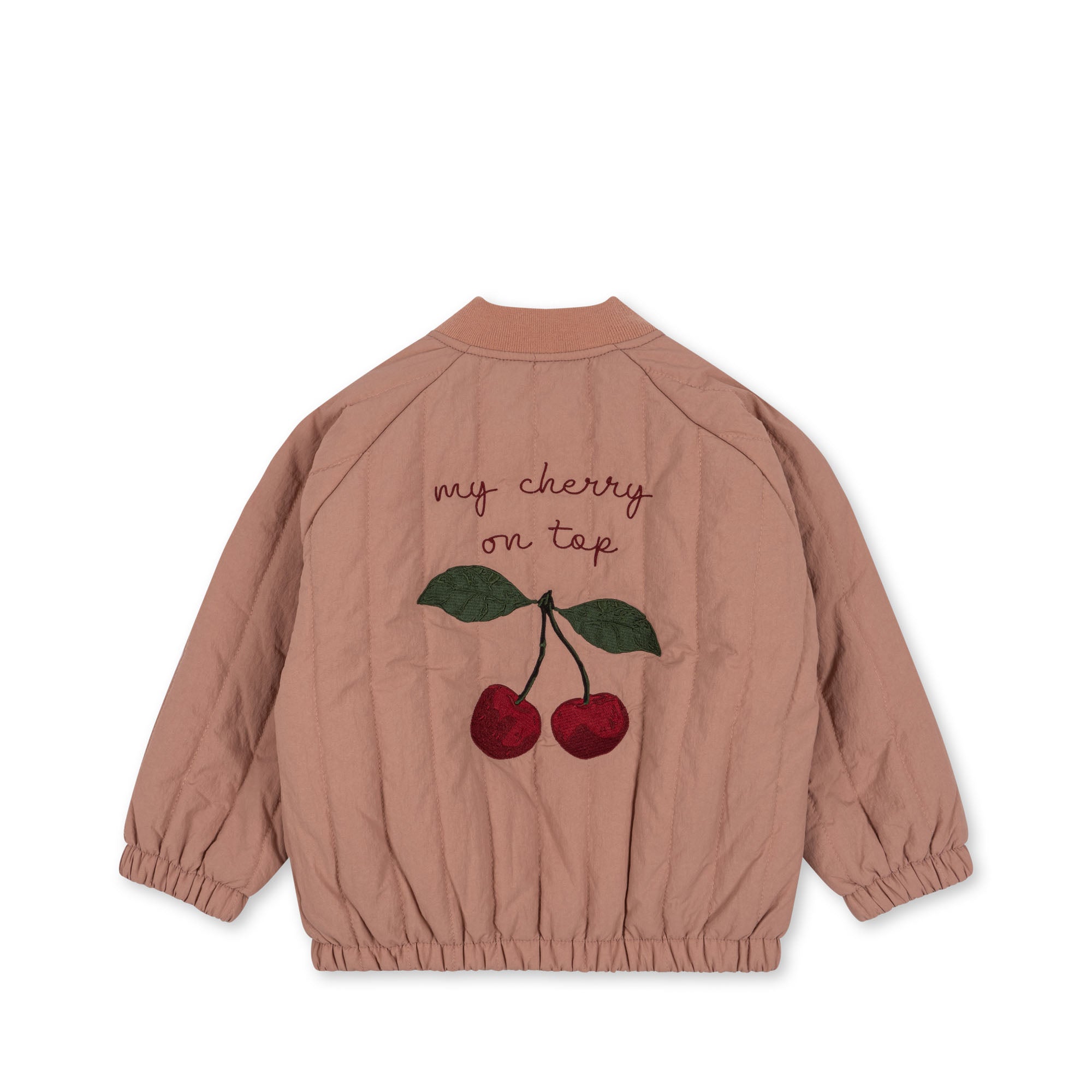 Konges Sløjd Konges Sløjd - Juno Frill Bomber Jacket - Cameo Brown - Pearls & Swines