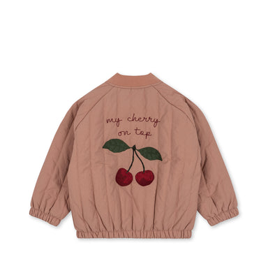 Konges Sløjd Konges Sløjd - Juno Frill Bomber Jacket - Cameo Brown - Pearls & Swines
