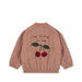 Konges Sløjd Konges Sløjd - Juno Frill Bomber Jacket - Cameo Brown - Pearls & Swines