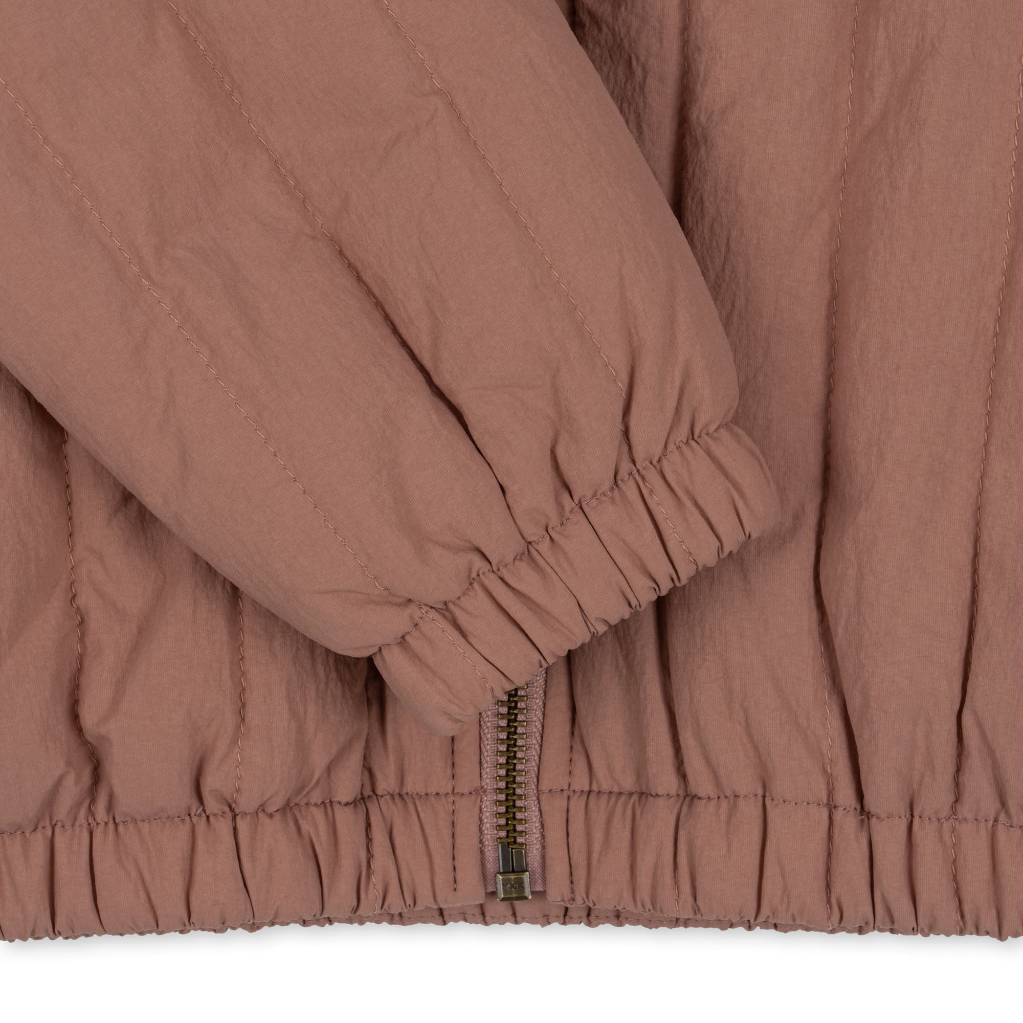 Konges Sløjd Konges Sløjd - Juno Frill Bomber Jacket - Cameo Brown - Pearls & Swines