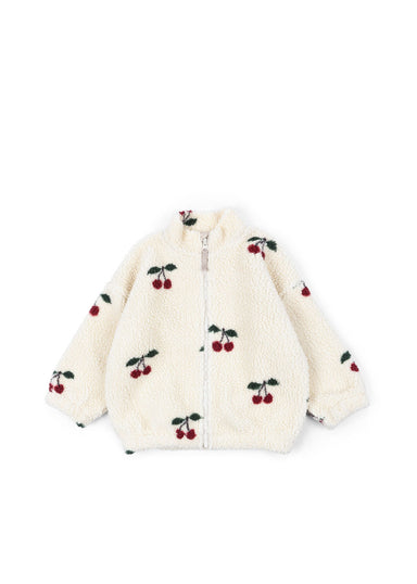 Konges Sløjd Konges Sløjd Jody Teddy Jacket GRS - Cherry - Pearls & Swines