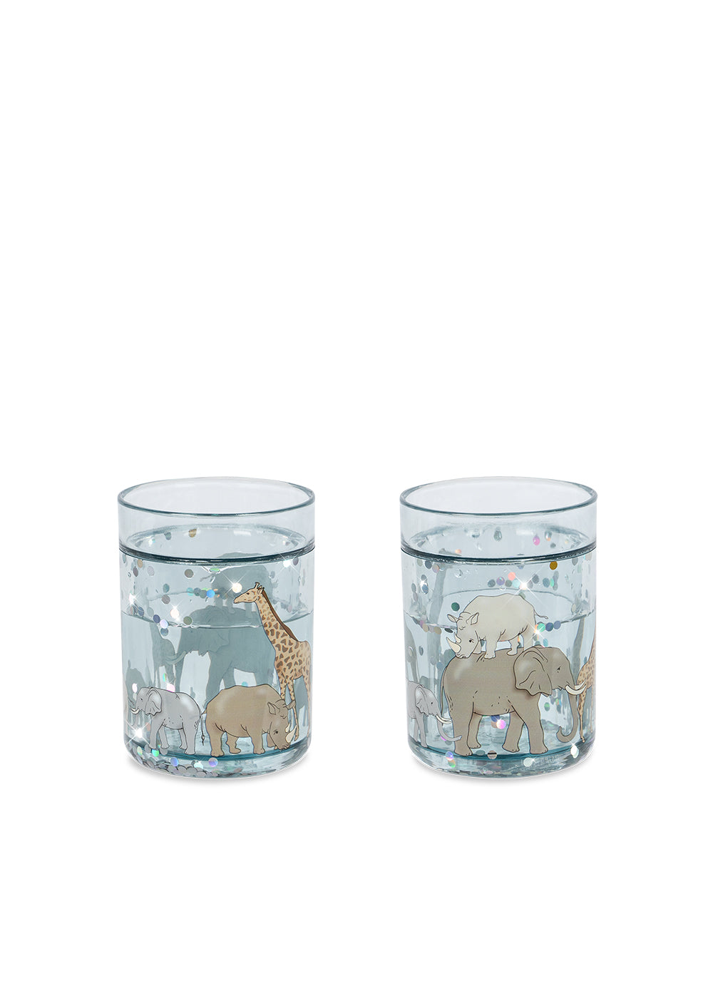 Konges Sløjd Konges Sløjd 2-Pack Glitter Cups - Safari - Pearls & Swines