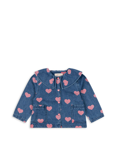 Konges Sløjd Konges Sløjd Magot Denim Shirt - Bon Coeur Pink - Pearls & Swines