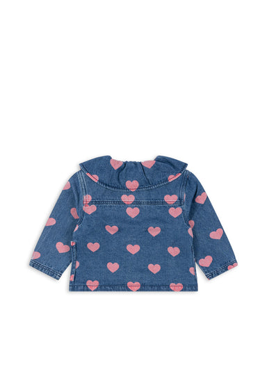 Konges Sløjd Konges Sløjd Magot Denim Shirt - Bon Coeur Pink - Pearls & Swines