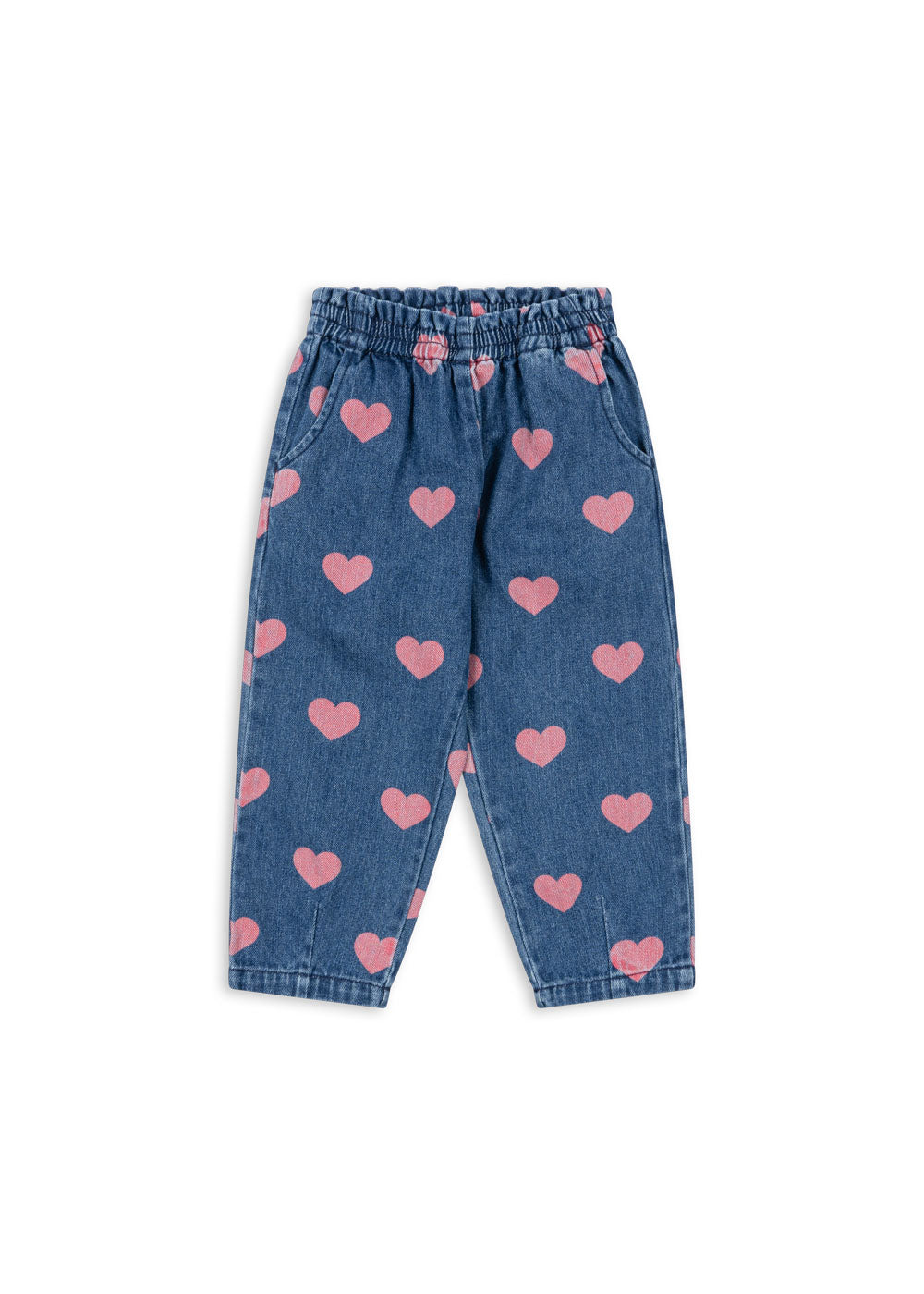 Konges Sløjd Konges Sløjd Magot FRILL Pants - BON COEUR PINK - Pearls & Swines