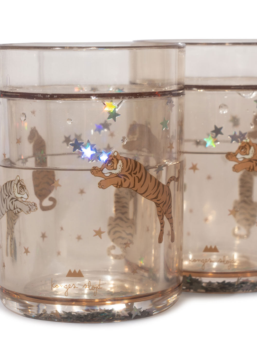 Konges Sløjd Konges Sløjd 2-Pack Glitter Cups - Roar - Pearls & Swines