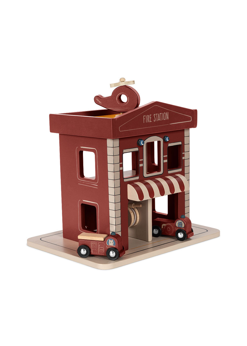 Konges Sløjd Konges Sløjd - Wooden Fire Station - Multi - Pearls & Swines