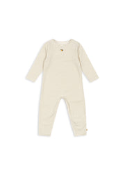 Konges Sløjd Konges Sløjd - Basic Onesie Gots - Tea Stripe - Pearls & Swines