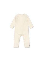 Konges Sløjd Konges Sløjd - Basic Onesie Gots - Fete de Fleur - Pearls & Swines