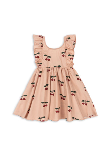 Konges Sløjd Konges Sløjd - Verbena Dress Gots - Ma Grande Cerise Blush - Pearls & Swines