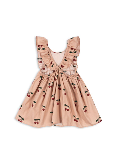 Konges Sløjd Konges Sløjd - Verbena Dress Gots - Ma Grande Cerise Blush - Pearls & Swines
