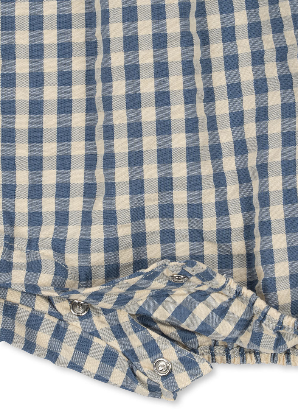 Konges Sløjd Konges Sløjd - Kim Romper Gots - Captains Blue Check - Pearls & Swines