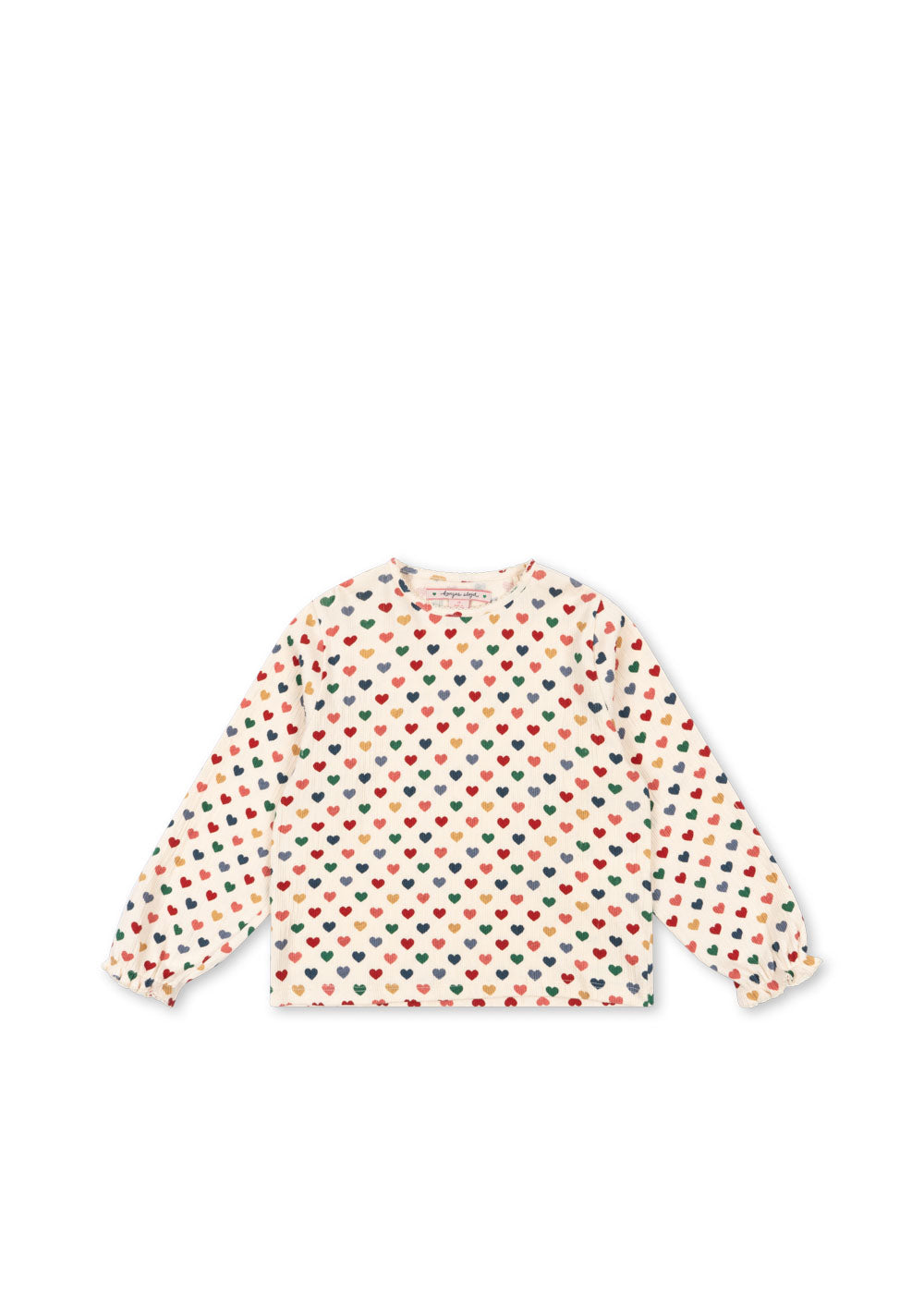 Konges Sløjd Konges Sløjd - Chleo Blouse Ocs- Coeur Coloré - Pearls & Swines