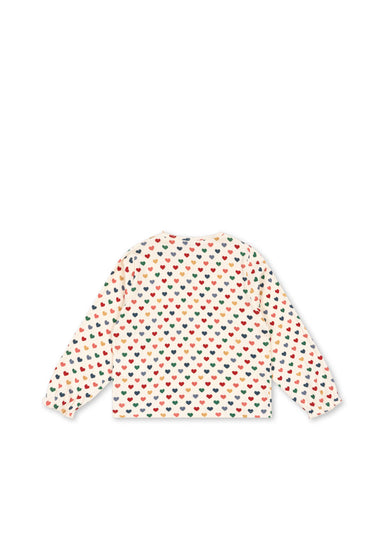 Konges Sløjd Konges Sløjd - Chleo Blouse Ocs- Coeur Coloré - Pearls & Swines
