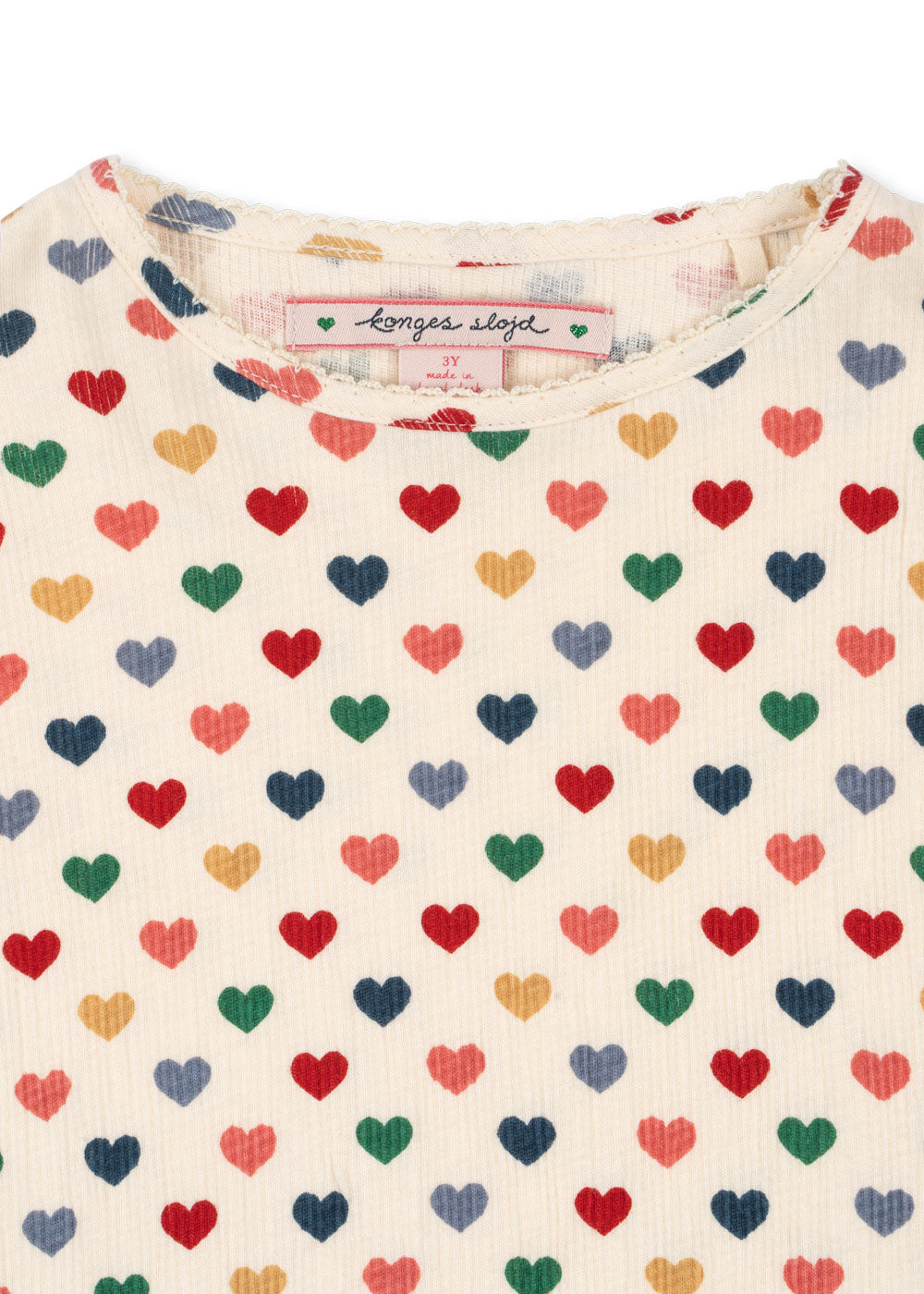 Konges Sløjd Konges Sløjd - Chleo Blouse Ocs- Coeur Coloré - Pearls & Swines