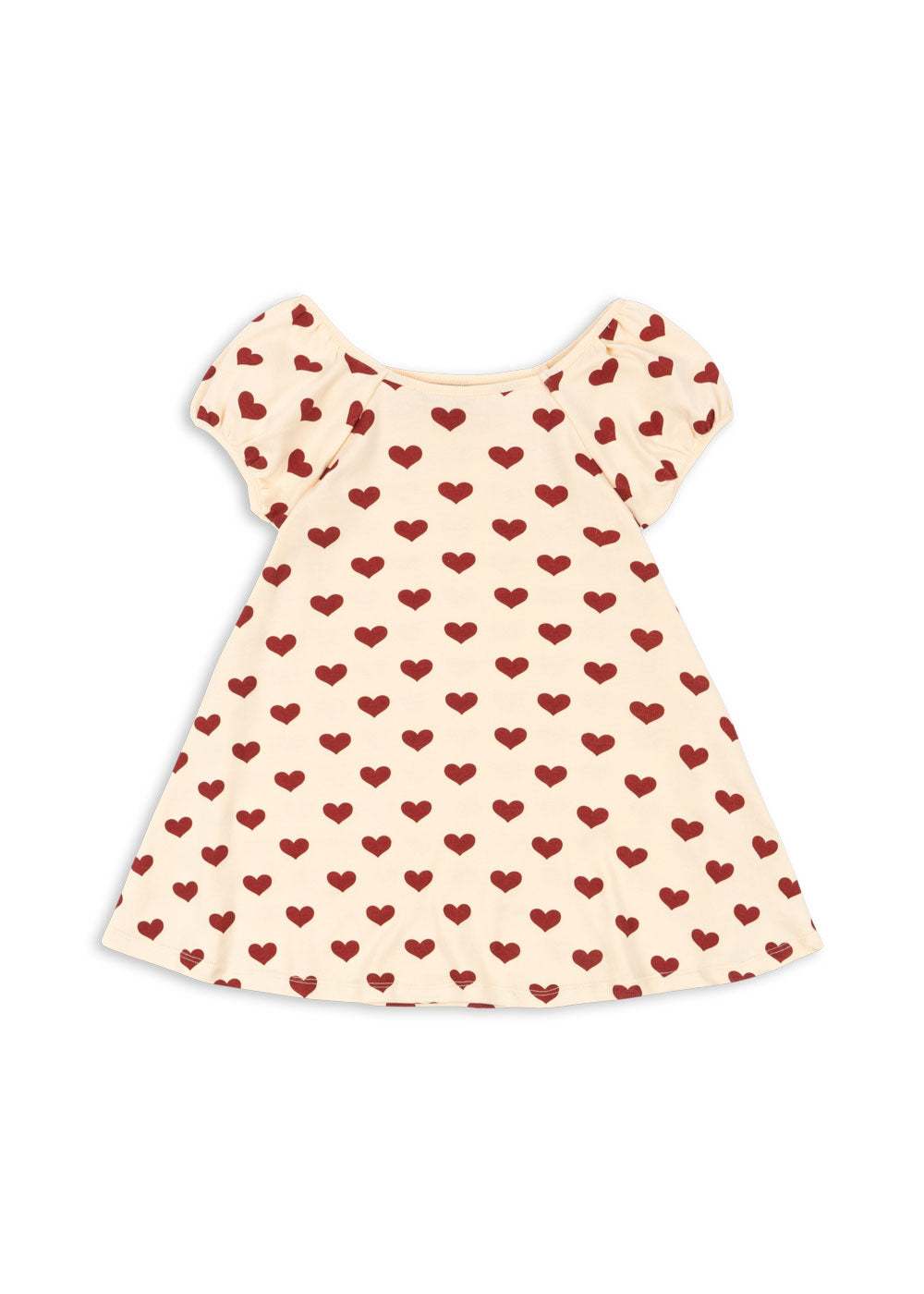 Konges Sløjd Konges Sløjd - Classic SS Dress Gots - Amour Rouge - Pearls & Swines