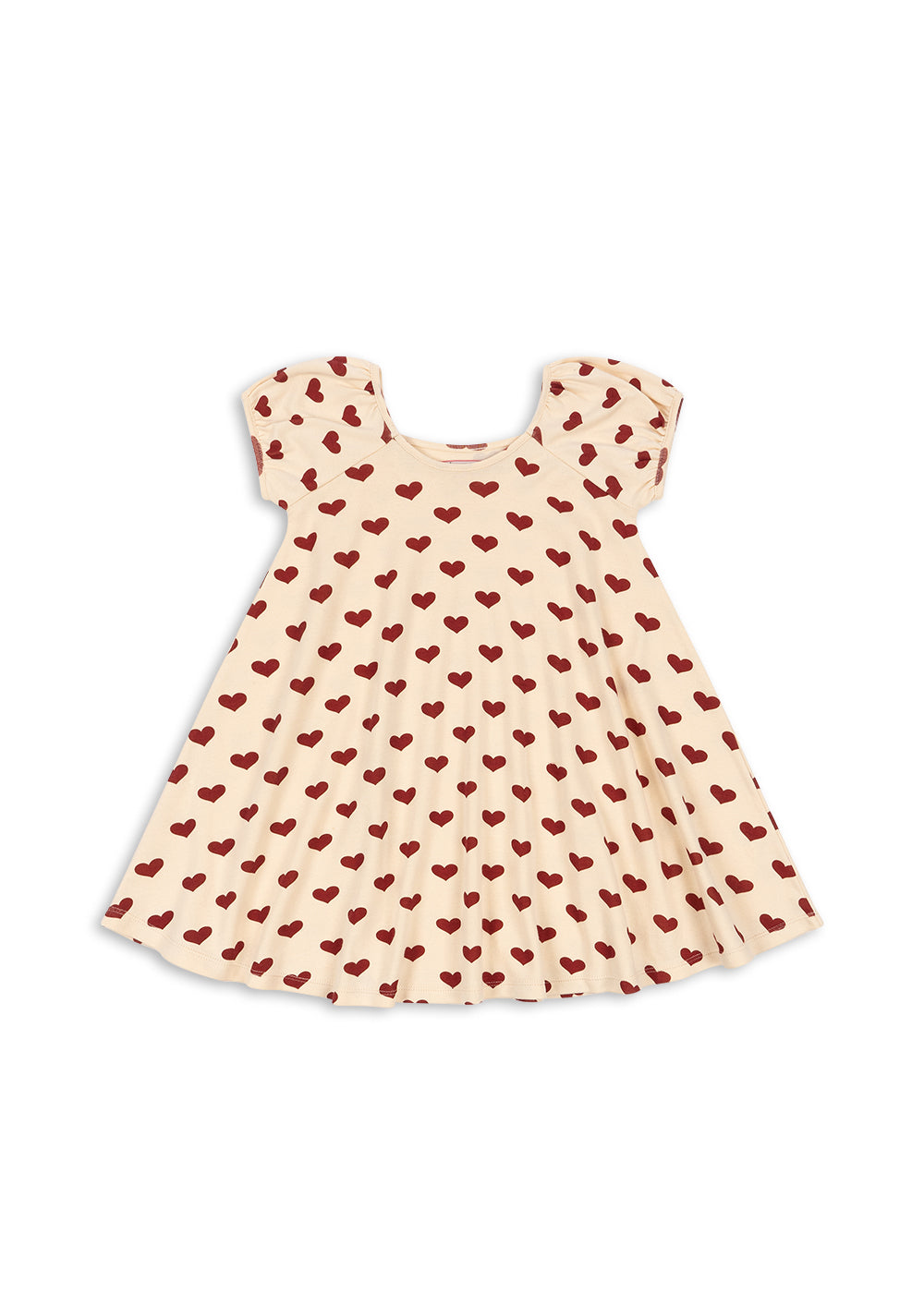 Konges Sløjd Konges Sløjd - Classic SS Dress Gots - Amour Rouge - Pearls & Swines