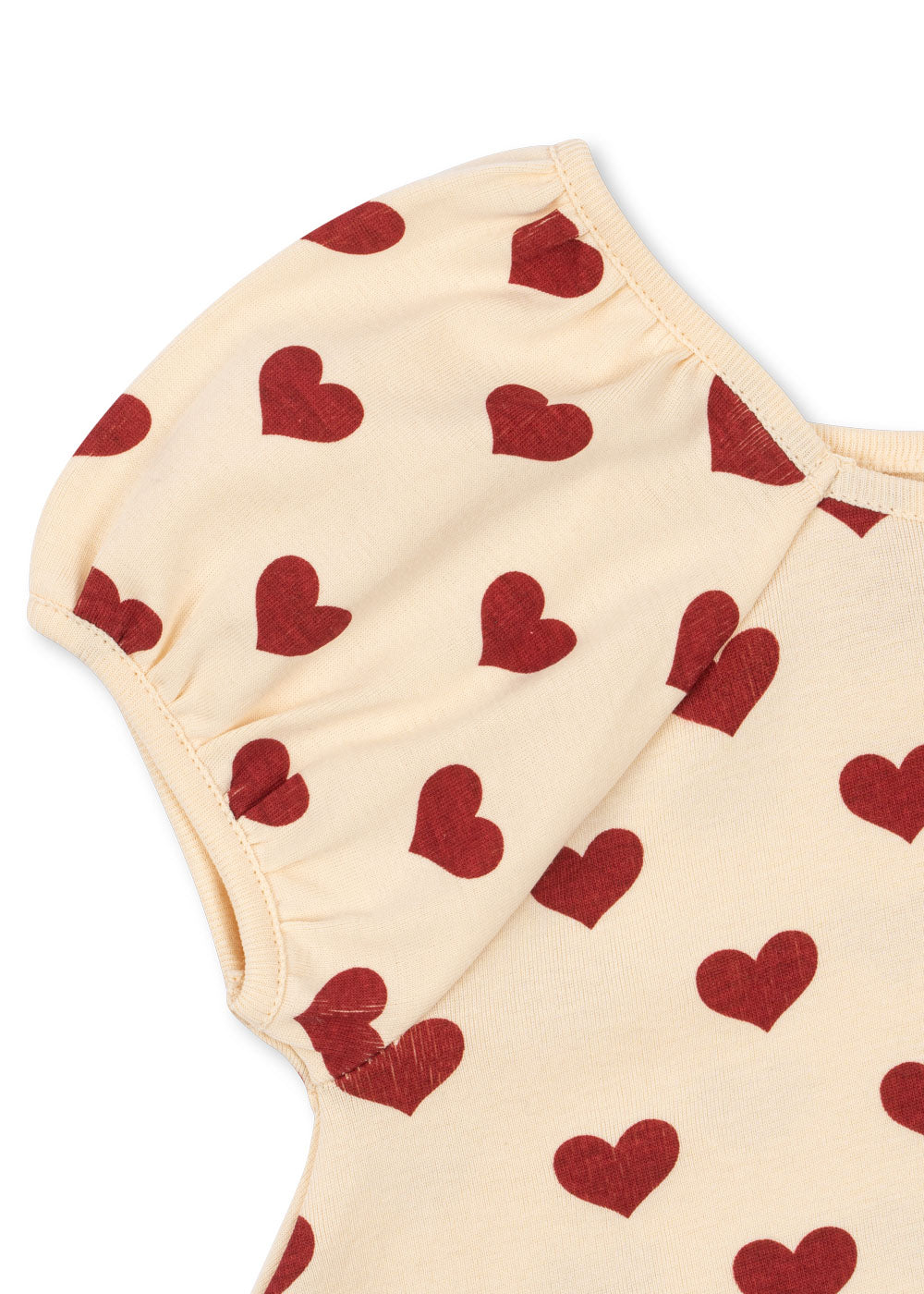 Konges Sløjd Konges Sløjd - Classic SS Dress Gots - Amour Rouge - Pearls & Swines
