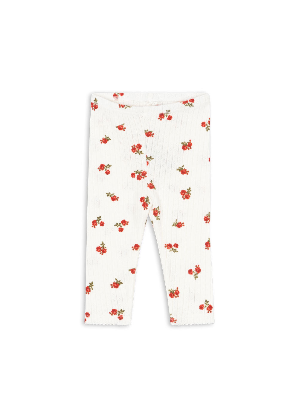 Konges Sløjd Konges Sløjd - Minnie Pants GOTS - Rose Red - Pearls & Swines