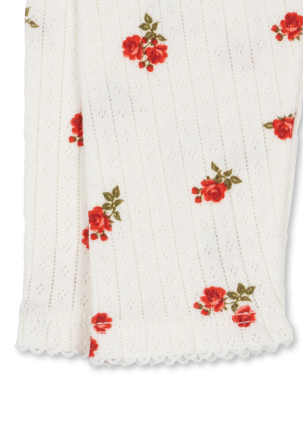 Konges Sløjd Konges Sløjd - Minnie Pants GOTS - Rose Red - Pearls & Swines