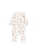 Konges Sløjd Konges Sløjd - Minnie Newborn Onesie Gots - Rose Red - Pearls & Swines