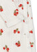 Konges Sløjd Konges Sløjd - Minnie Newborn Onesie Gots - Rose Red - Pearls & Swines