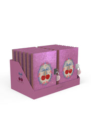 Konges Sløjd Konges Sløjd - My little diary - Cherry glitter - Pearls & Swines