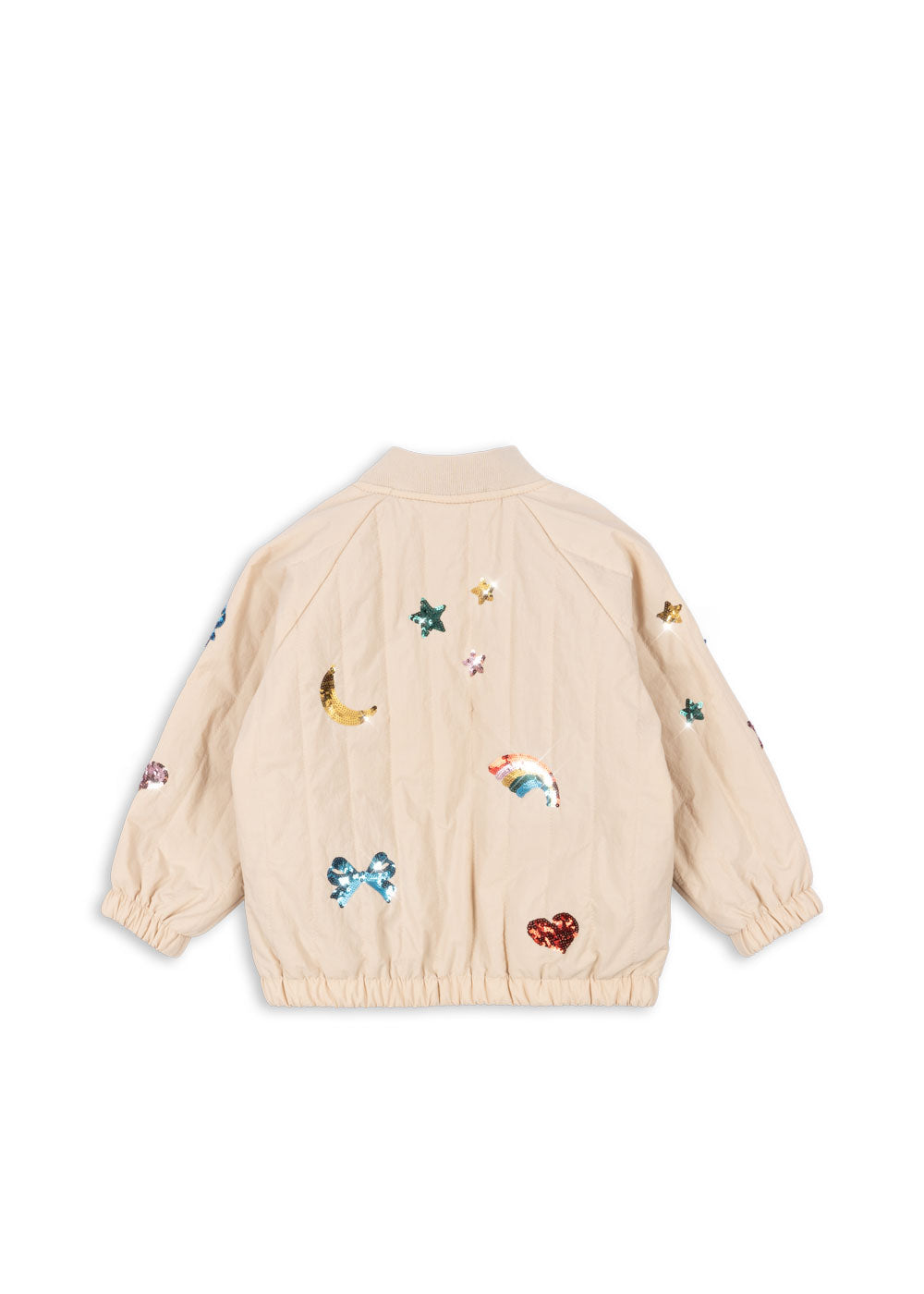 Konges Sløjd Konges Sløjd - Juno Sequin Bomber Jacket - Smoke Gray - Pearls & Swines