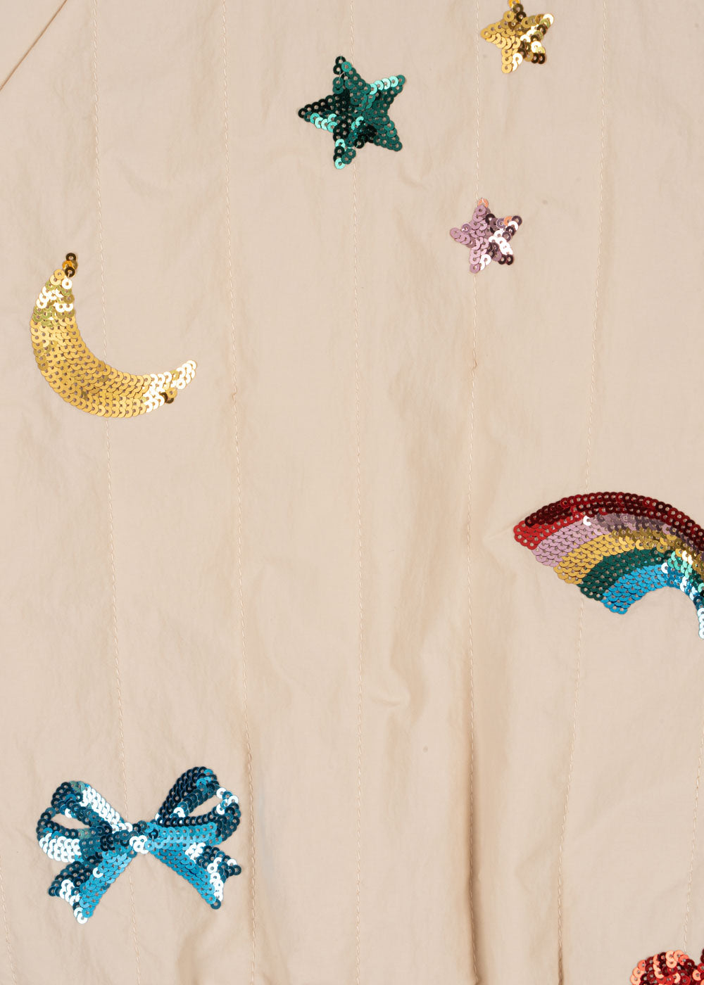 Konges Sløjd Konges Sløjd - Juno Sequin Bomber Jacket - Smoke Gray - Pearls & Swines