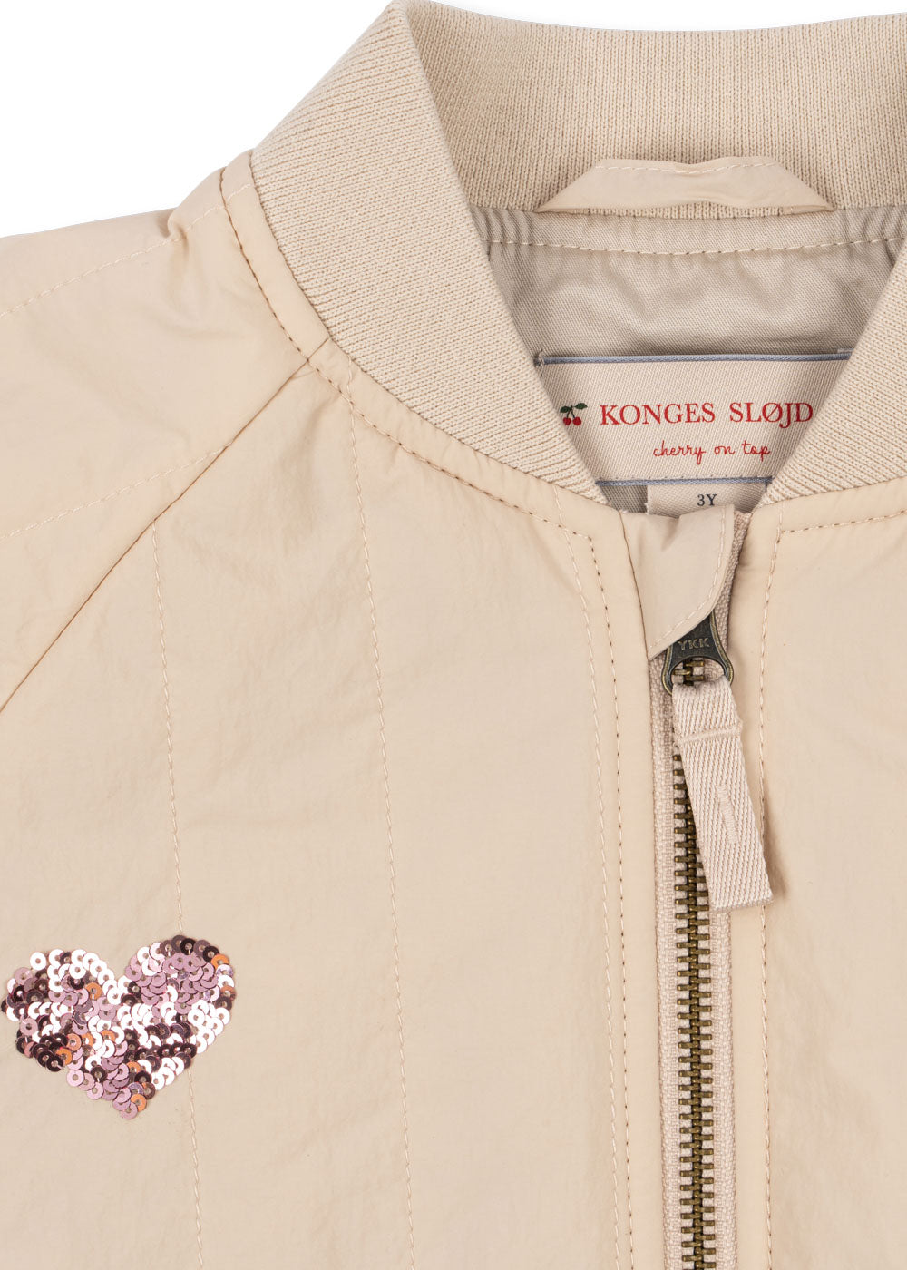 Konges Sløjd Konges Sløjd - Juno Sequin Bomber Jacket - Smoke Gray - Pearls & Swines