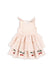 Konges Sløjd Konges Sløjd - Ellie Dress Gots - Peony Stripe - Pearls & Swines