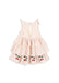 Konges Sløjd Konges Sløjd - Ellie Dress Gots - Peony Stripe - Pearls & Swines