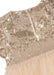Konges Sløjd Konges Sløjd - Starla Puff Sleeve Dress - Gold Blush - Pearls & Swines