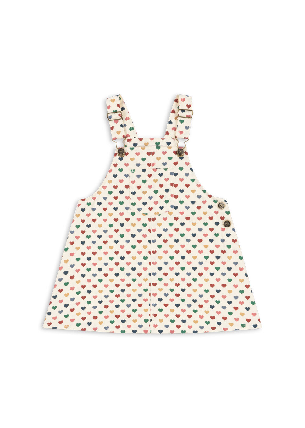 Konges Sløjd Konges Sløjd - Frankie Overall Dress Gots - Coeur Colore - Pearls & Swines