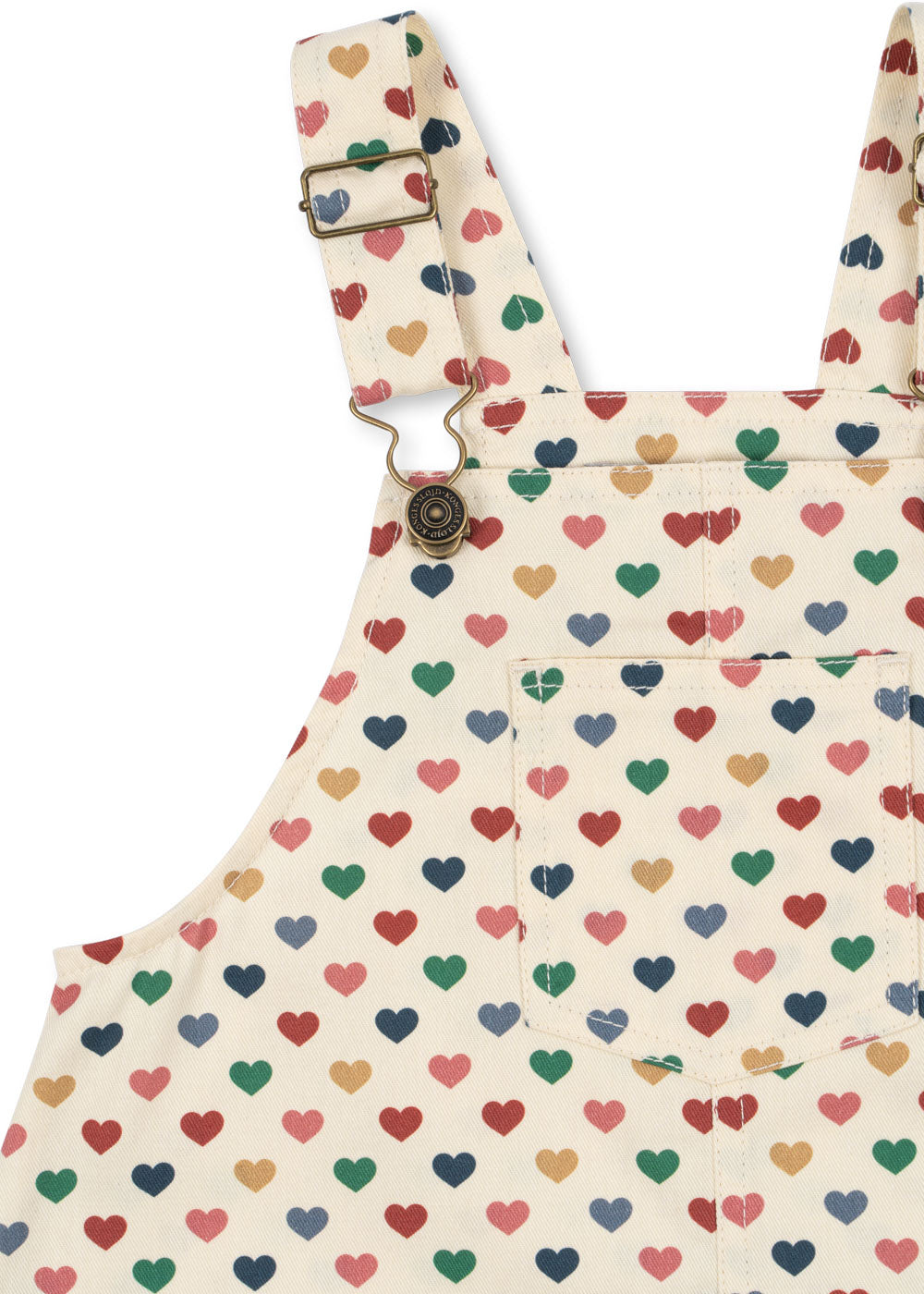 Konges Sløjd Konges Sløjd - Frankie Overall Dress Gots - Coeur Colore - Pearls & Swines