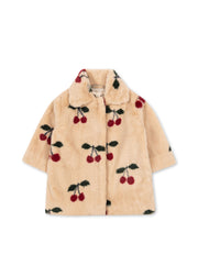 Konges Sløjd Konges Sløjd - Fuzzie Coat GRS - Ma Grande Cerise - Pearls & Swines