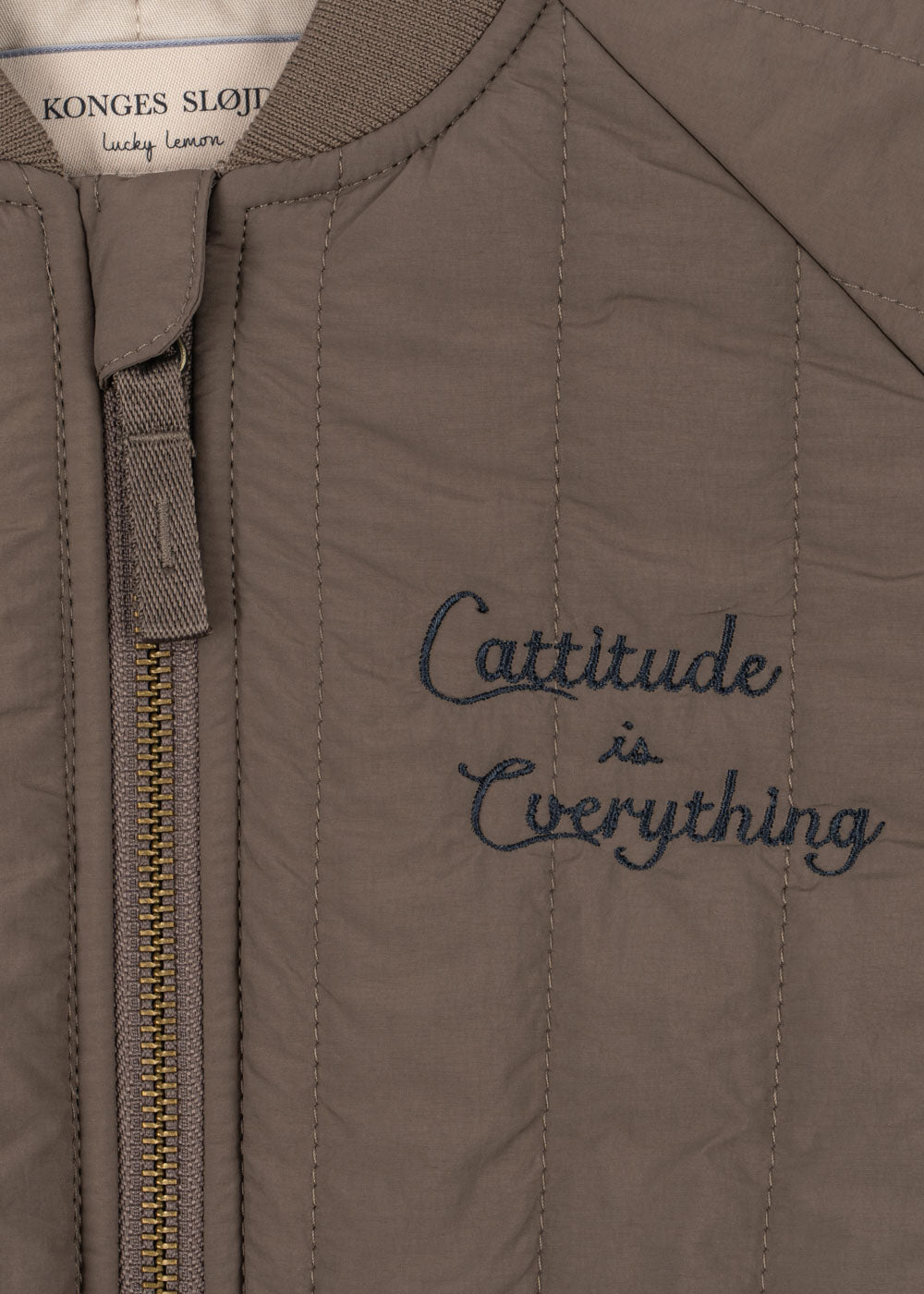 Konges Sløjd Konges Sløjd - Juno Bomber Jacket - Walnut - Pearls & Swines